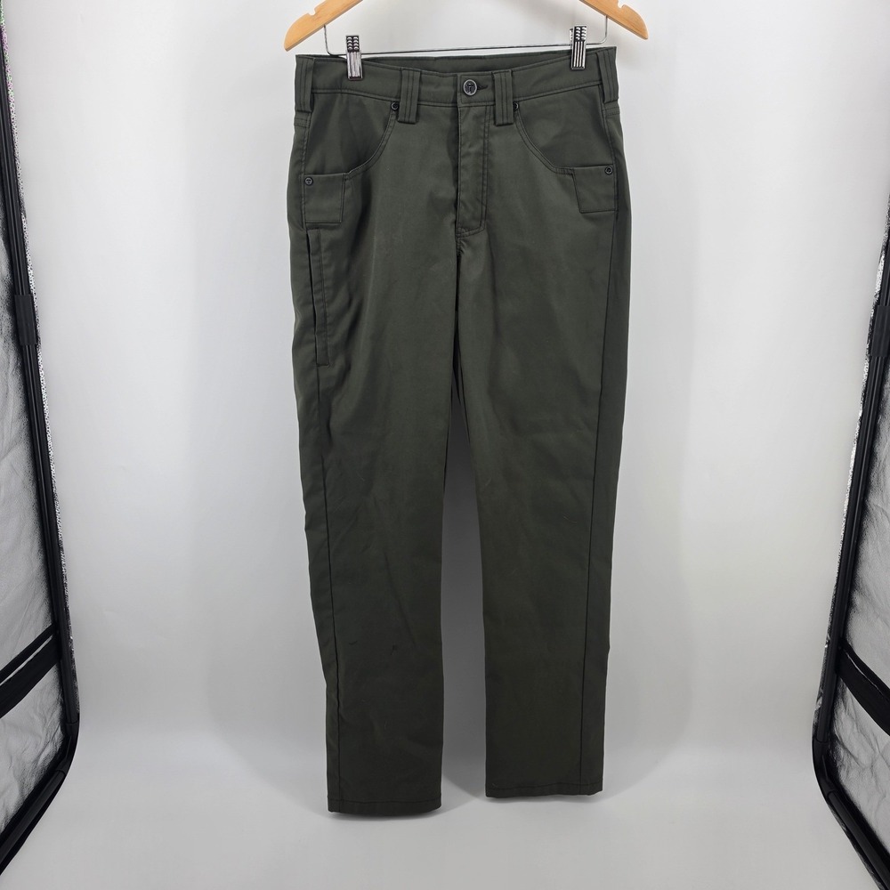 Truewerk T1 Werkpants Mens 30x32 Olive Green EDO Technical Work Pants RN147752